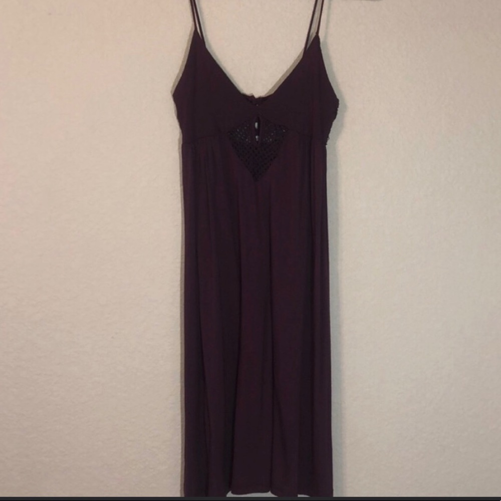Kimchi Blue Maroon Slip Dress